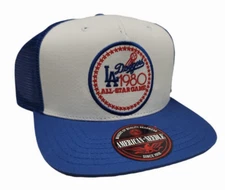 Los Angeles Dodgers Vintage Trucker Mesh 1980 All Star game Past Time Hat
