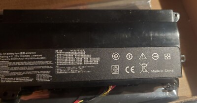 laptop battery asus a32n1511 