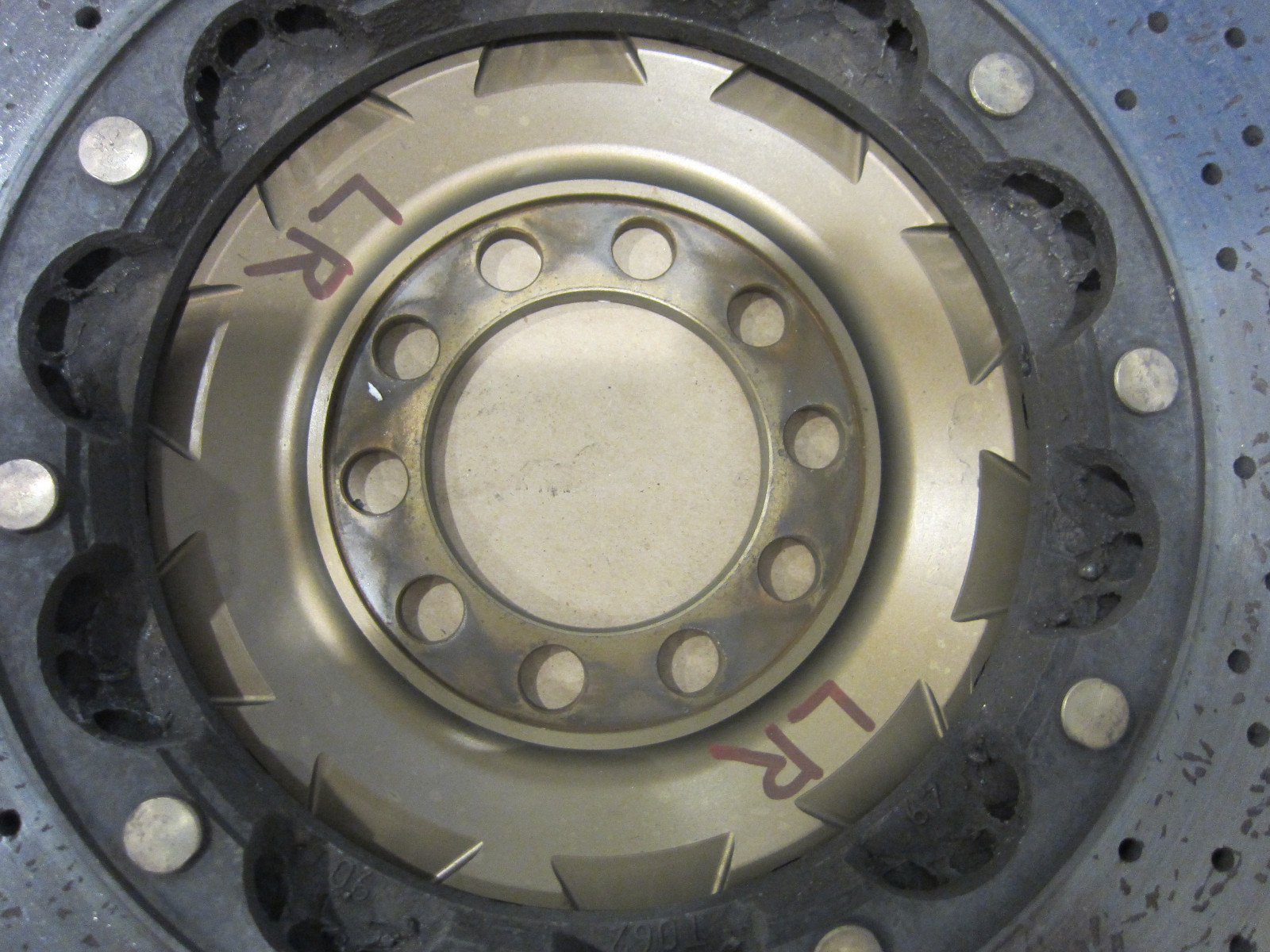 Ferrari 458 Rear Brake Disc. Carbon Ceramic..Part#271703
