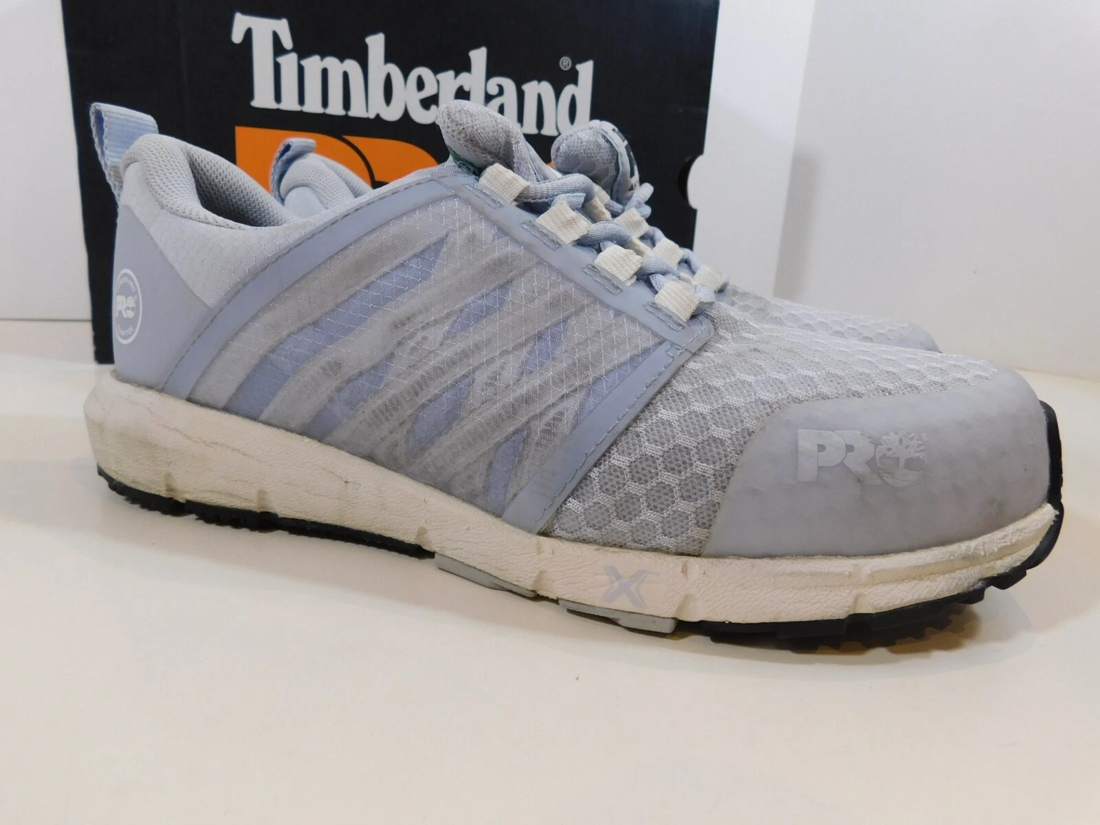 Scarpe da lavoro Timberland PRO Day 1 Radius Low Comp punta di sicurezza 6 5 M grigio