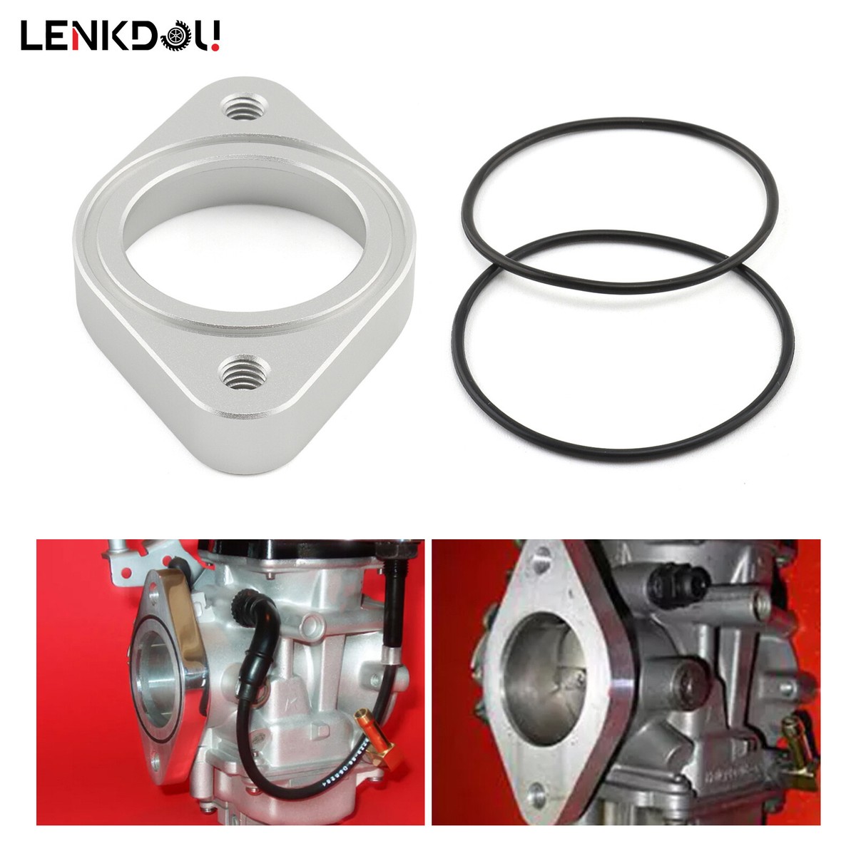 For Motorcycle Carburetor Air Intake 45mm Flange Adapter Carb - Foto 4