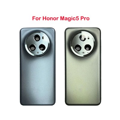 1pcs Rear Housing Battery Back Cover with Lens For Honor Magic5 Pro PGT-AN10