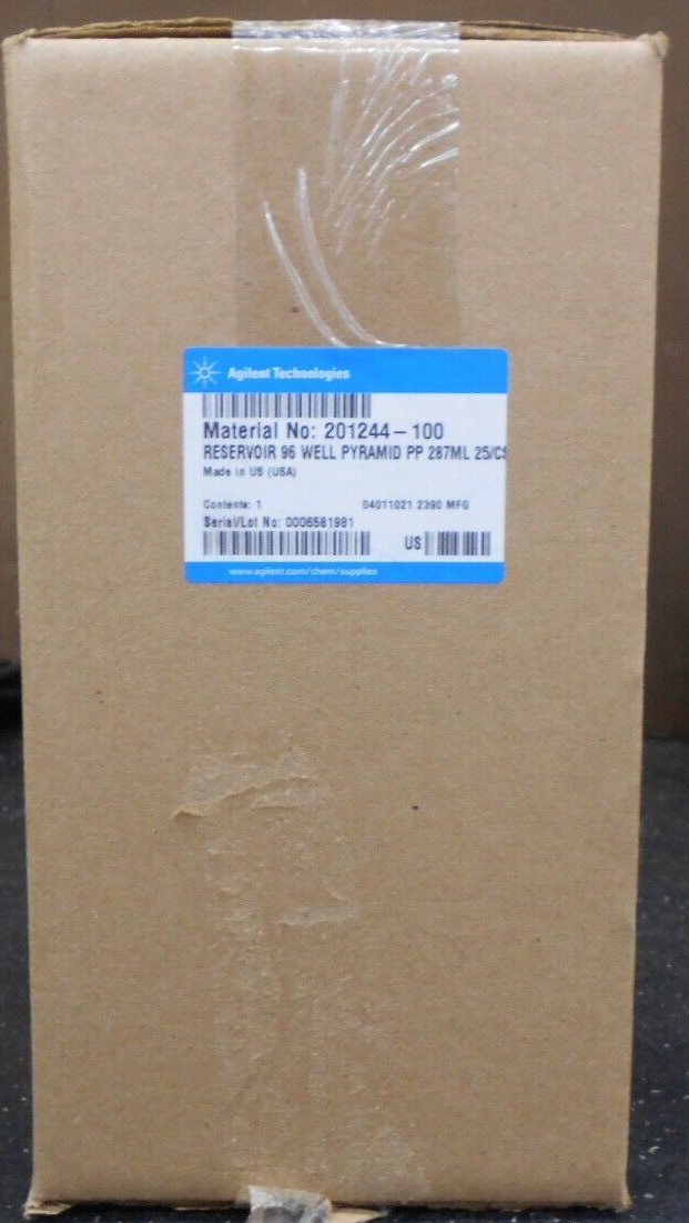 AGILENT TECHNOLOGIES RESERVOIR 96 WELL PYRAMID PP 287ML 201244-100