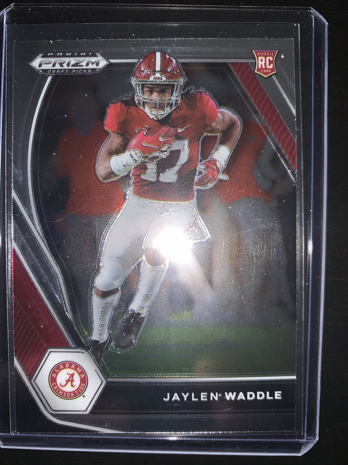 2021 Prizm Draft Picks JAYLEN WADDLE Rookie Card #103 Miami Dolphins Alabama RC