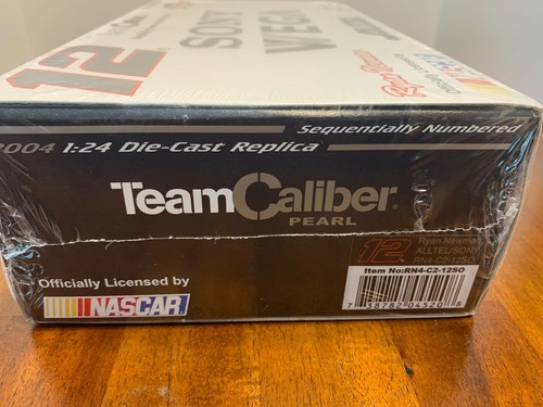 Ryan Newman #12 2004 Team Caliber Pearl Dodge Sony Wega Alltel 1:24 Diecast RARE - Picture 3 of 4