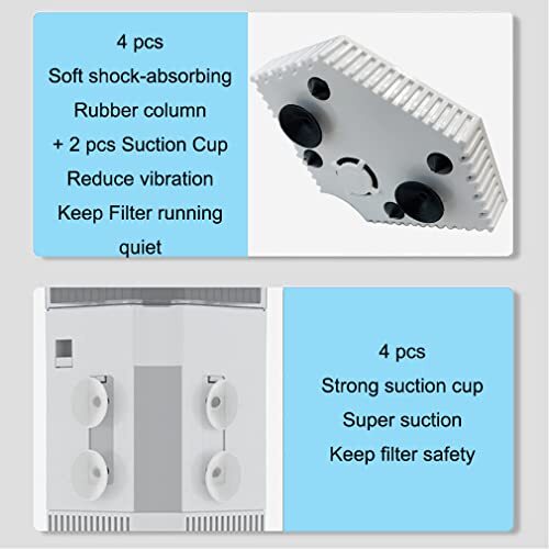 Turtle Filter Aquarium Filter Multiple Filtration Sponges Cartridges Waterfall - Bild 5 von 7