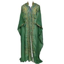 Women's 3 Quarter Sleeve Arabian Bisht Multiple Colours Cloak Arab Dress Thob