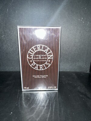 L instant de Guerlain Homme 2.5oz EDT Spray Vintage Discontinued