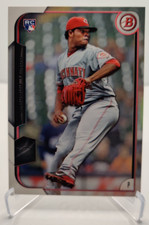 2015 Bowman Daniel Corcino #124 Cincinnati Reds Rookie RC baseball Card