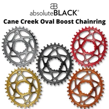 absoluteBLACK Cane Creek Oval 3-Bolt Boost Chainring. All Colors!