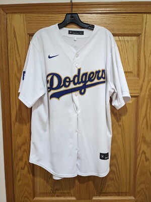 Dodgers Cody Bellinger Gold Championship 2020 Jersey sz Xl