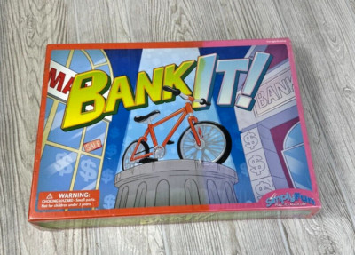 Bank It Learning Board Game Simply Fun New Complete in Box Game Night Ages 8+
