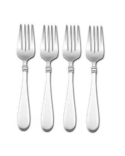Next Day Gourmet Balustrade 4 Salad Forks Same as Oneida Avondale