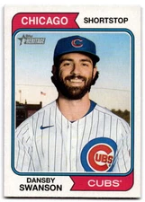 2023 Topps Heritage #37 Dansby Swanson