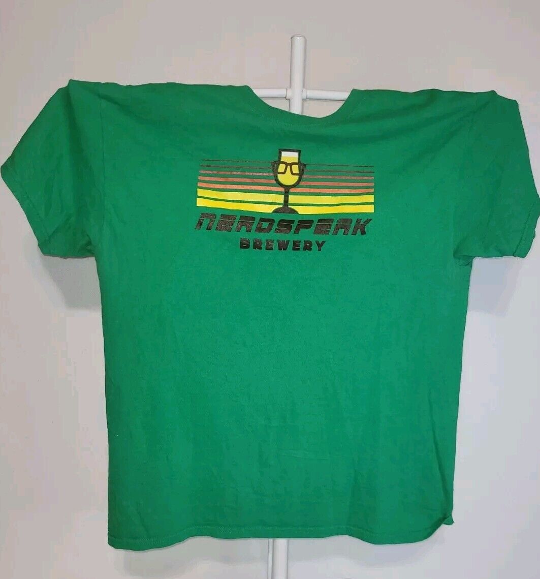 ALTRA T shirt birrificio Nerdspeak XL maglia manica