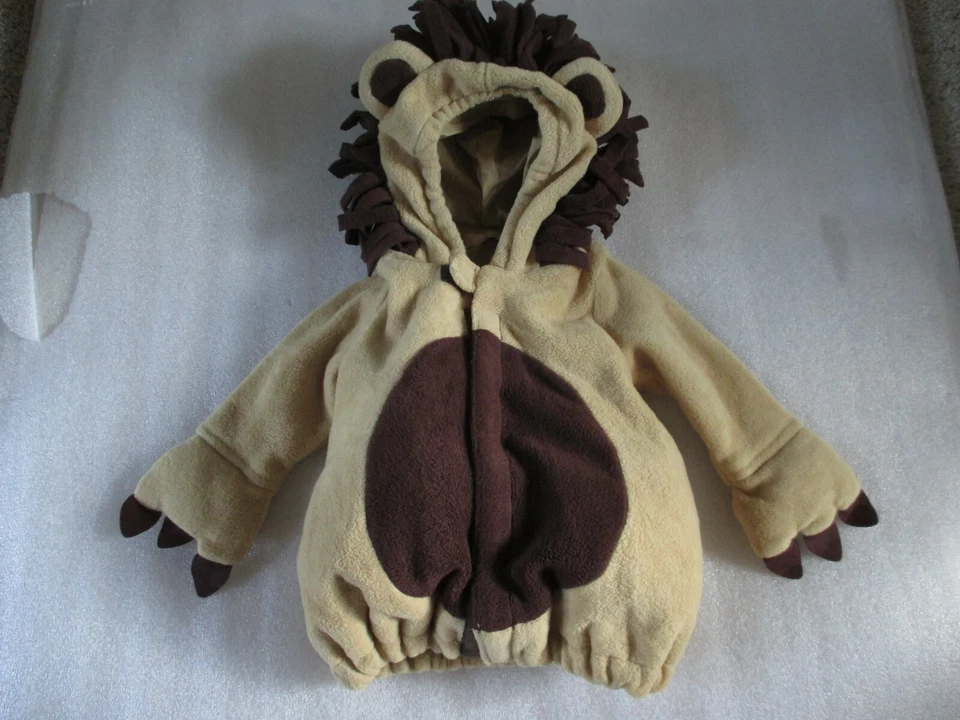 Old Navy Infant Baby Boys Girls Plush Halloween Costume 2Pc Lion Size 6-12 Month - Image 2 of 4