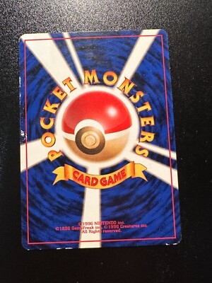 Pokemon Card Japanese Sabrina's Mr Mime No. 122 Vintage Gym