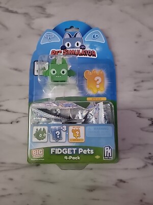 Pet Simulator Fidget Pets Mystery 4-Pack NEW Factory Sealed