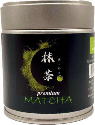 100% Japanischer Matcha - Ceremonial Grade UJI - 30 g Dose - Bio - gemahlen 