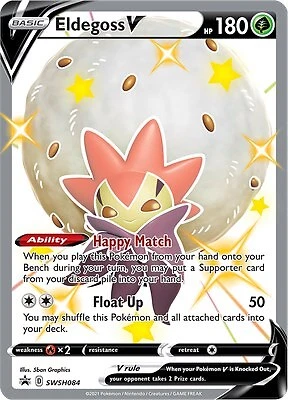 Eldegoss V SWSH084 SWSH: Sword & Shield Promo Cards
