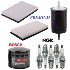Tune Up KIT Spark Plugs & Filters for VOLVO S70 1999
