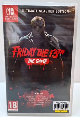Friday the 13th : The Game -Switch Spiele - mit OVP - USK18 - NEU