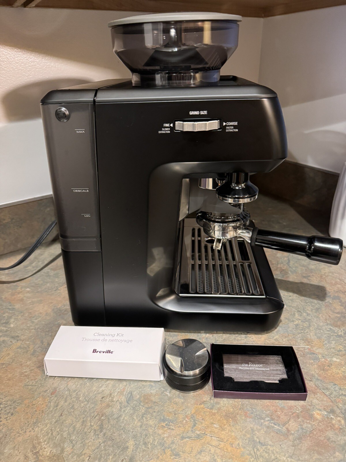 Breville barista touch espresso machine Black Truffle International