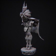 World Of Warcraft, Lich King Figure, Statue 8k Unpainted, Garage Kit