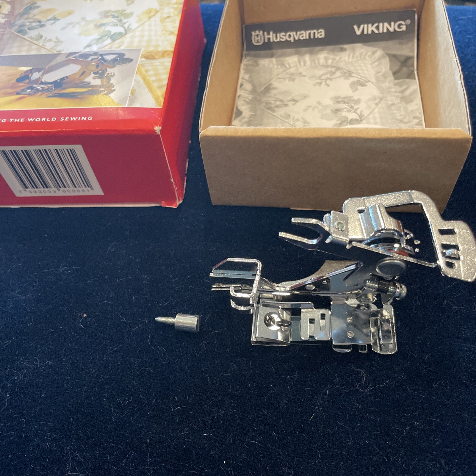 Husqvarna Viking Ruffler Foot Genuine 920032096 Machines 5 6 7 New Old Stock eBay
