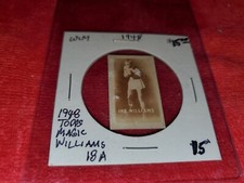 1948 TOPPS MAGIC PHOTOS BOXING CHAMPIONS CARD #18A IKE WILLIAMS