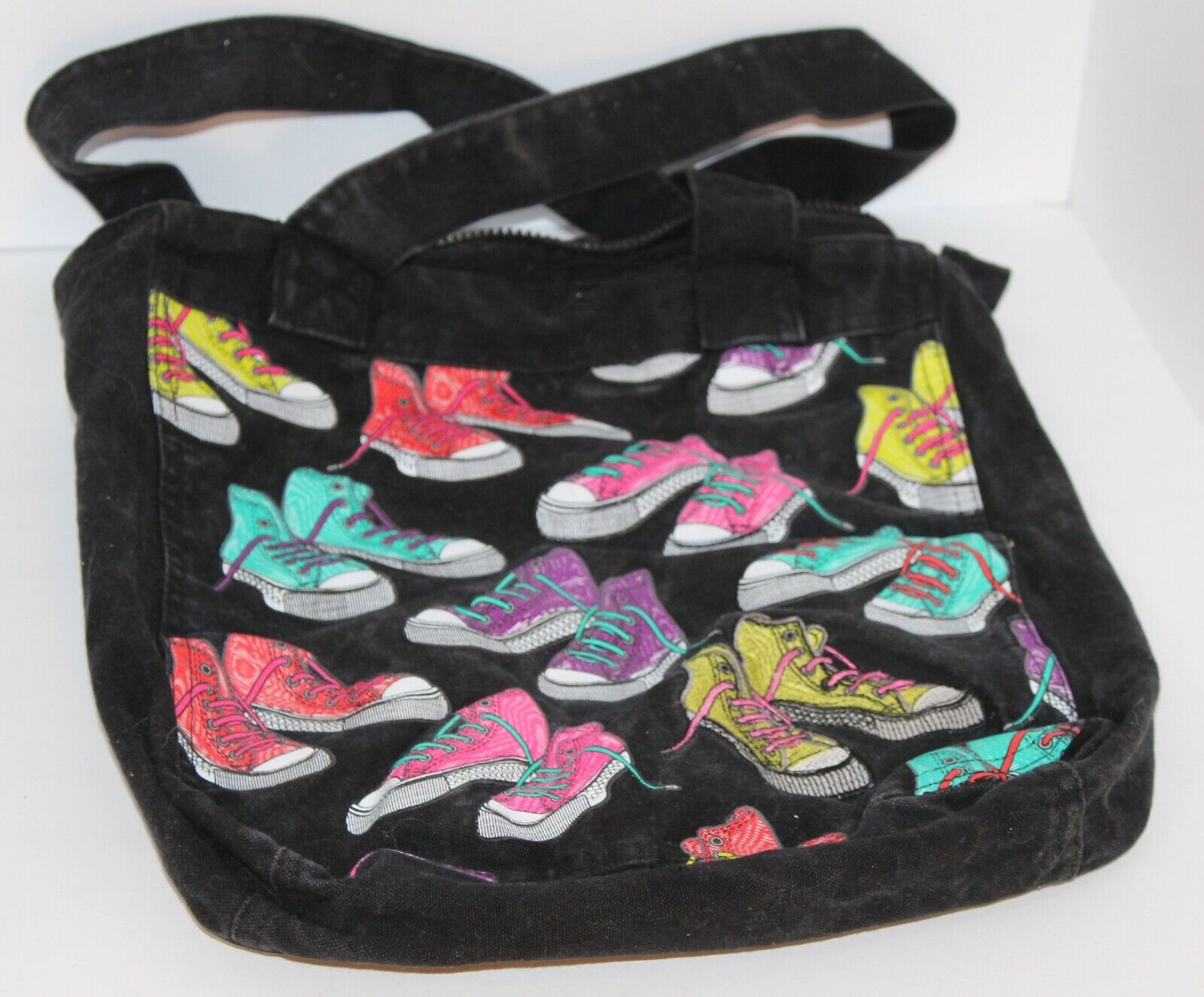 d-fusion Black Colorado High order Springs Mall Denim Handbag Purse colored sneakers design with
