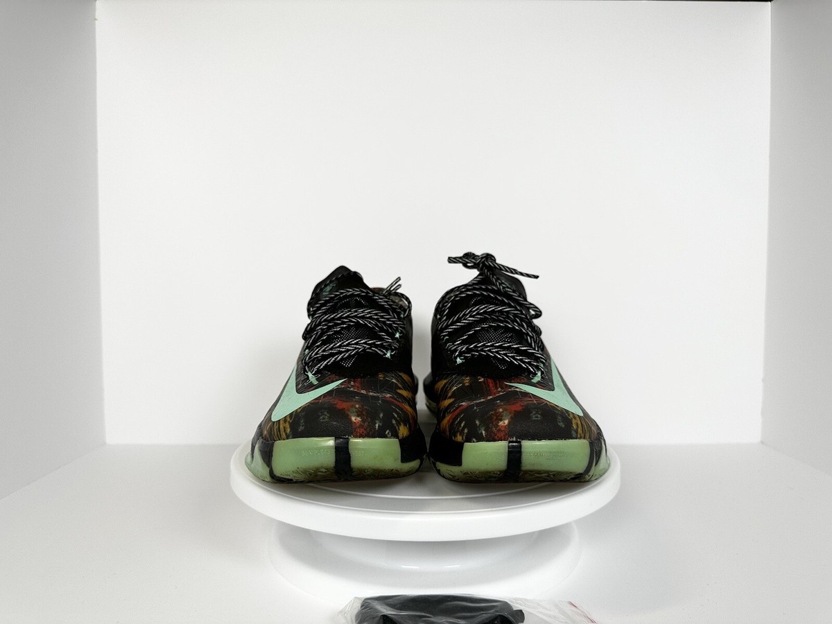 Nike KD 6 All Star Illusion Gumbo Nola Men\'s Size 9.5 Shoe‎ Sneakers 647781-930 Size 14 - Nike KD 6 All Star Gumbo League Illusion Glow  main image 3
