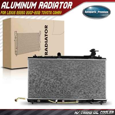 Radiator w/ Trans Oil Cooler for Lexus ES350 2007-2012 Toyota Camry ...