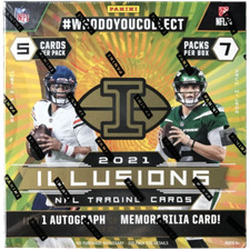 2021 Illusions NFL Football Factory Sealed Retail Mega Box