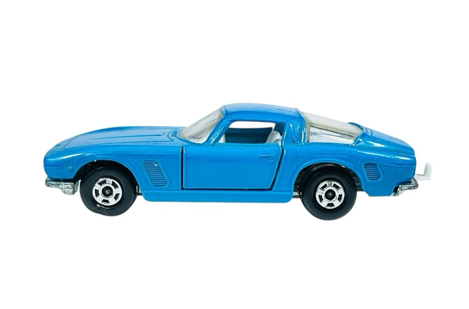 Matchbox Lesney Superfast MB14 Светло-синий ISO Grifo с Редкой Коробкой в Стиле F2 - Изображение 2 из 4