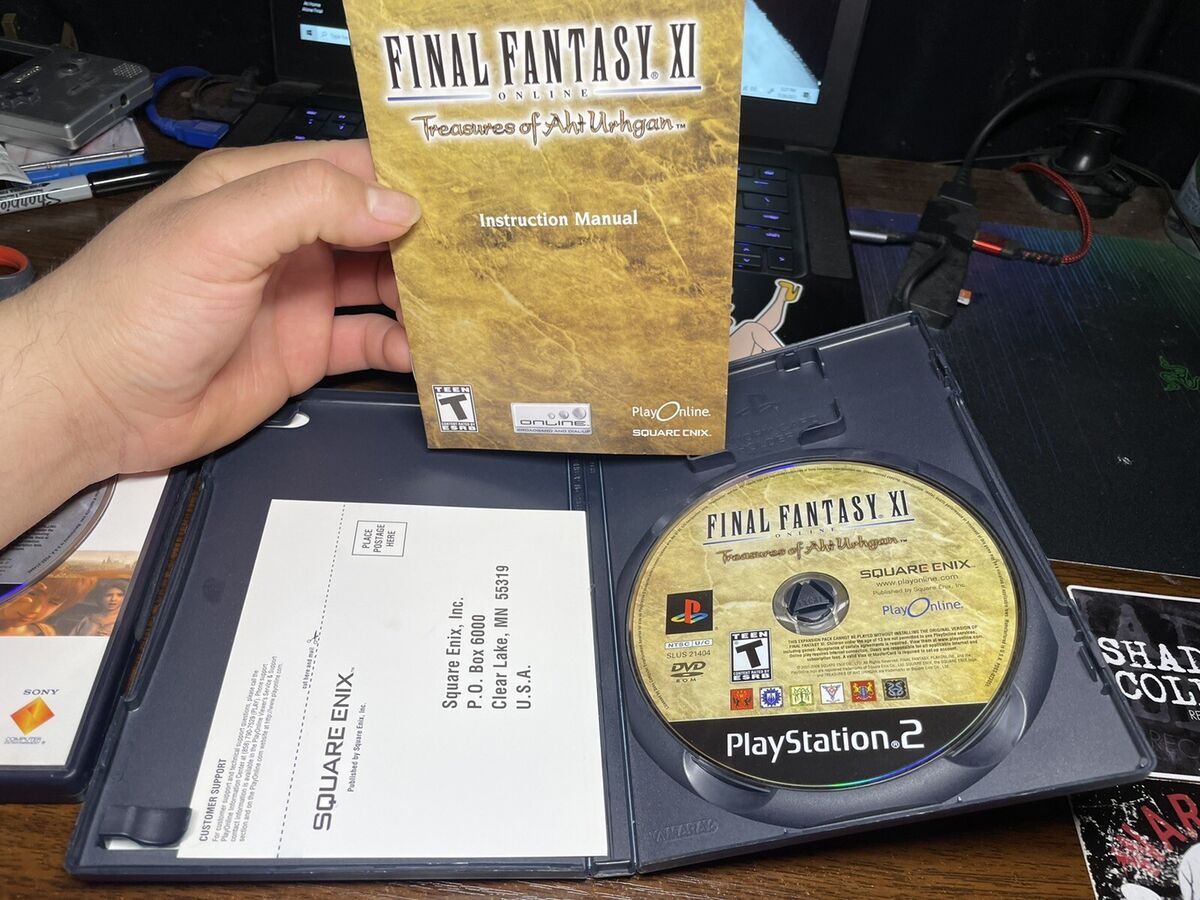 Final Fantasy XI Online & 2 Expansions Lot (Sony PlayStation Final Fantasy XI Online & 2 Expansions Lot (Sony PlayStation