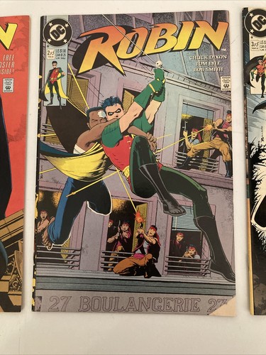 DC ROBIN - 1991 - #’s 1-3 Jan, Feb, Mar 1991 Lot - Picture 3 of 8