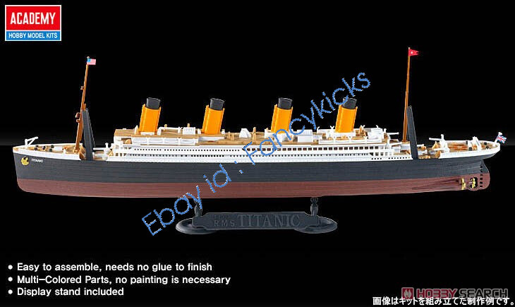 Academy 14217 1/1000 RMS Titanic (Plastic model) | eBay