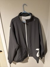 Walgreens Jacket Unisex 3XL Gray Full Zip Uniform Employee Windbreaker Adult