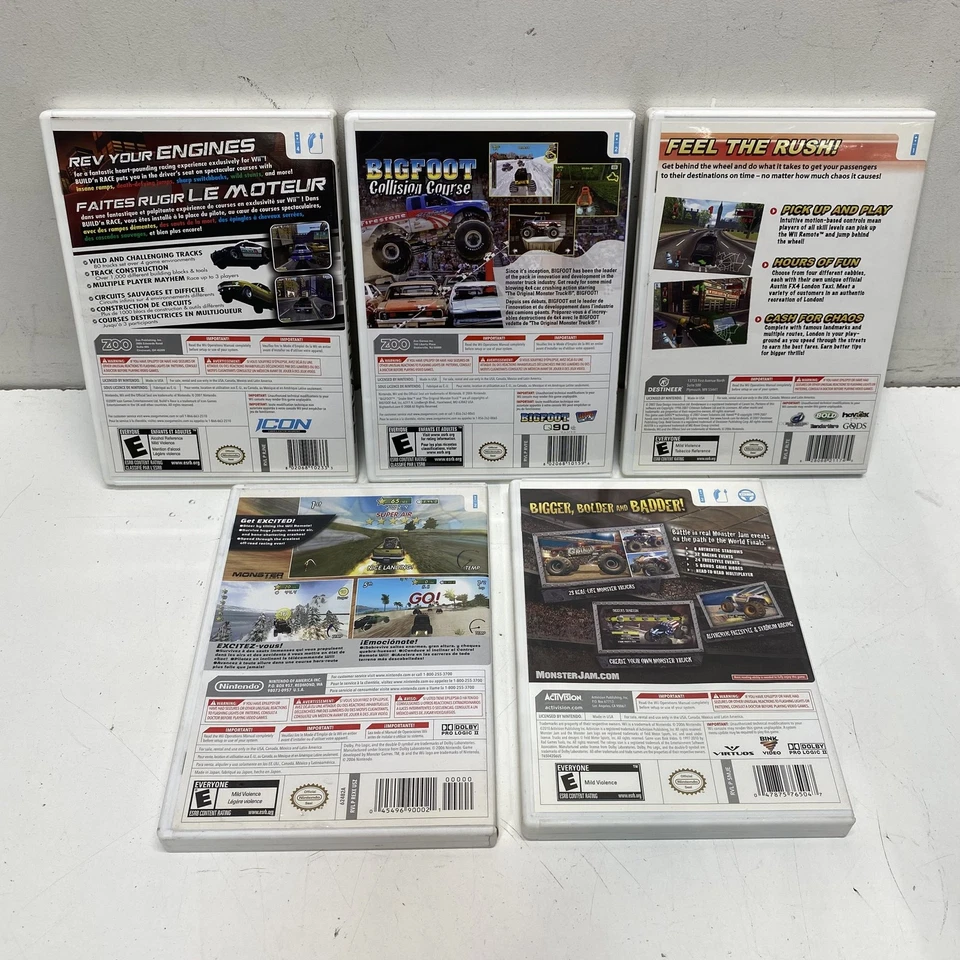 Monster Jam: Path of Destruction y otros juegos - Nintendo Wii Foto 2 de 4