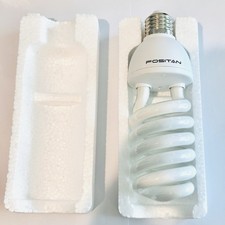 45W Light Bulb 5500K Daylight Spiral Softbox E27 Photography E26 Coil FOSITAN