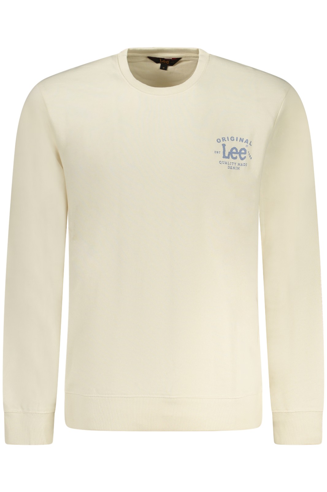LEE FELPA SENZA ZIP UOMO BEIGE TAGLIA = L