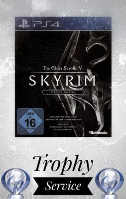 Skyrim PS4/PS5 Platin Trophy + DLC