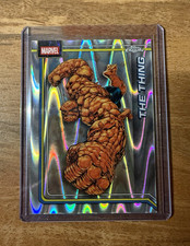 Topps Chrome Marvel The Thing (Ben Grimm) #175 2026 RayWave Refractor