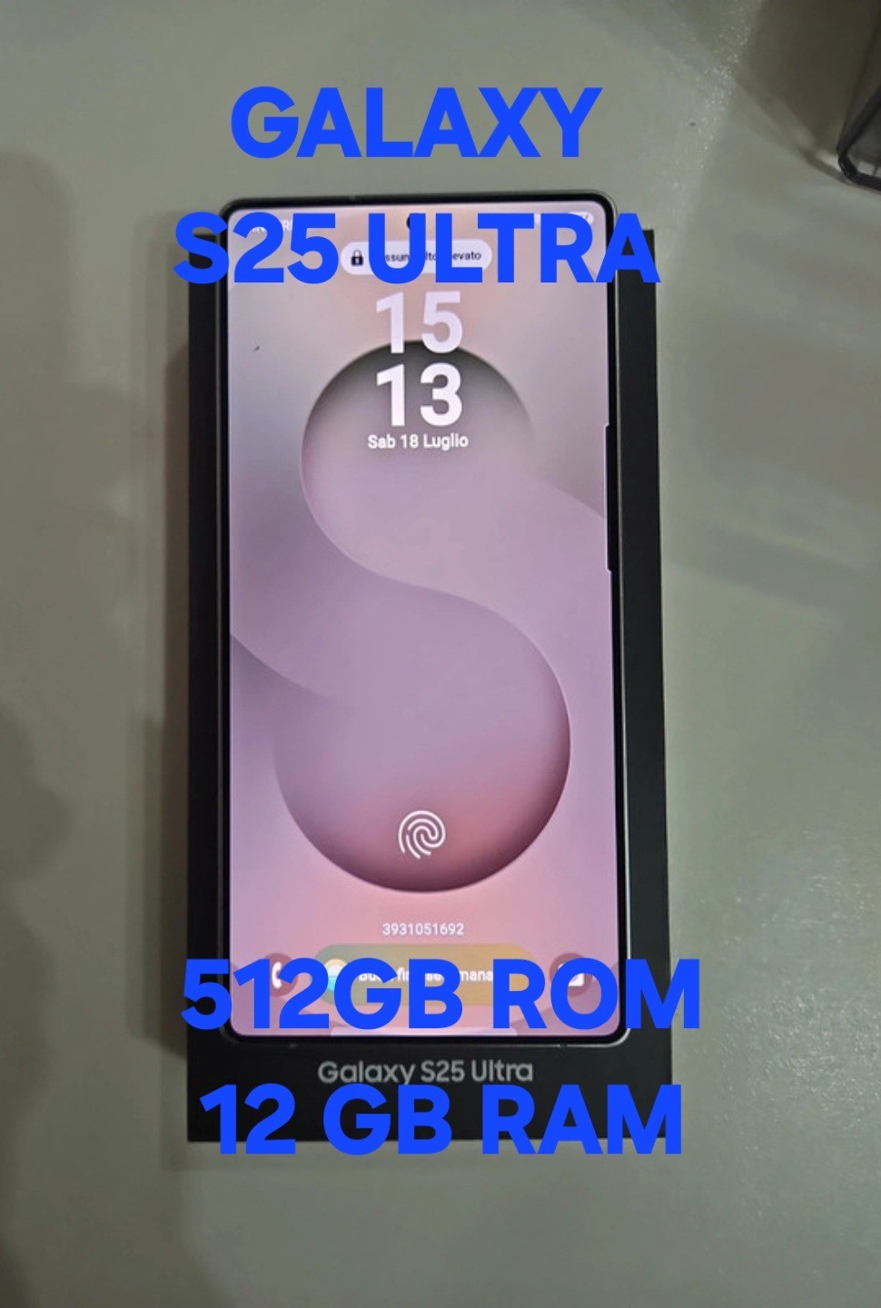 Samsung Galaxy S25 ULTRA 5G 6,9” 12+512GB Titanium ancora in Garanzia