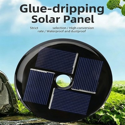 2V Photovoltaic Cell Round Monocrystalline Silicon Photovoltaic Cell Solar Panel