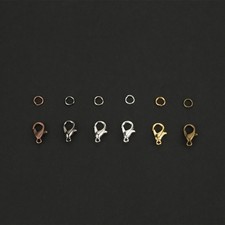 DIY Accessories Jewelry Making Lobster Clasp Hooks for Necklace Bracelet Chain