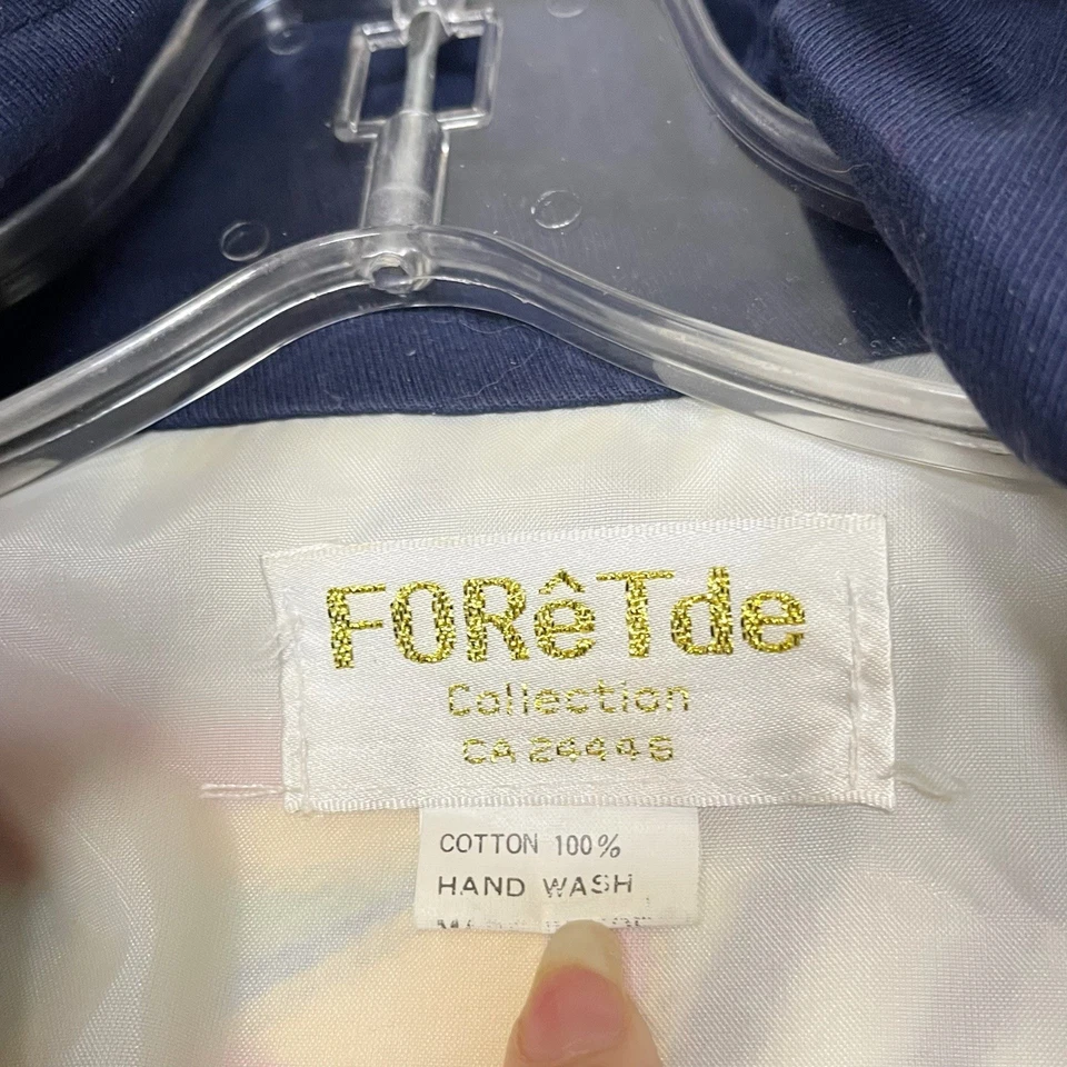 Chaqueta de bombardero de navegación de colección años 80 arte de vela tenis náutico vaporwave años 90 Foto 3 de 4