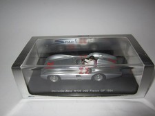Spark S1037 1/43 Mercedes Benz W196 1954 French Gp No22 Hans Hermann