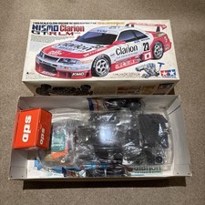 NEU VINTAGE TAMIYA TGX NISMO CLARION GT-R LM KIT 1/8 NITRO RC SEHR SELTEN 44003